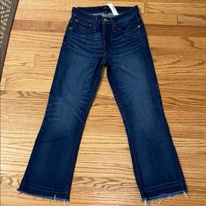 NWT J.Crew Boot-Crop Jeans